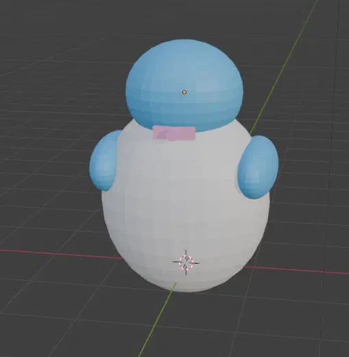 Image to 3Dで生成したキャラクターモデル（検証③）